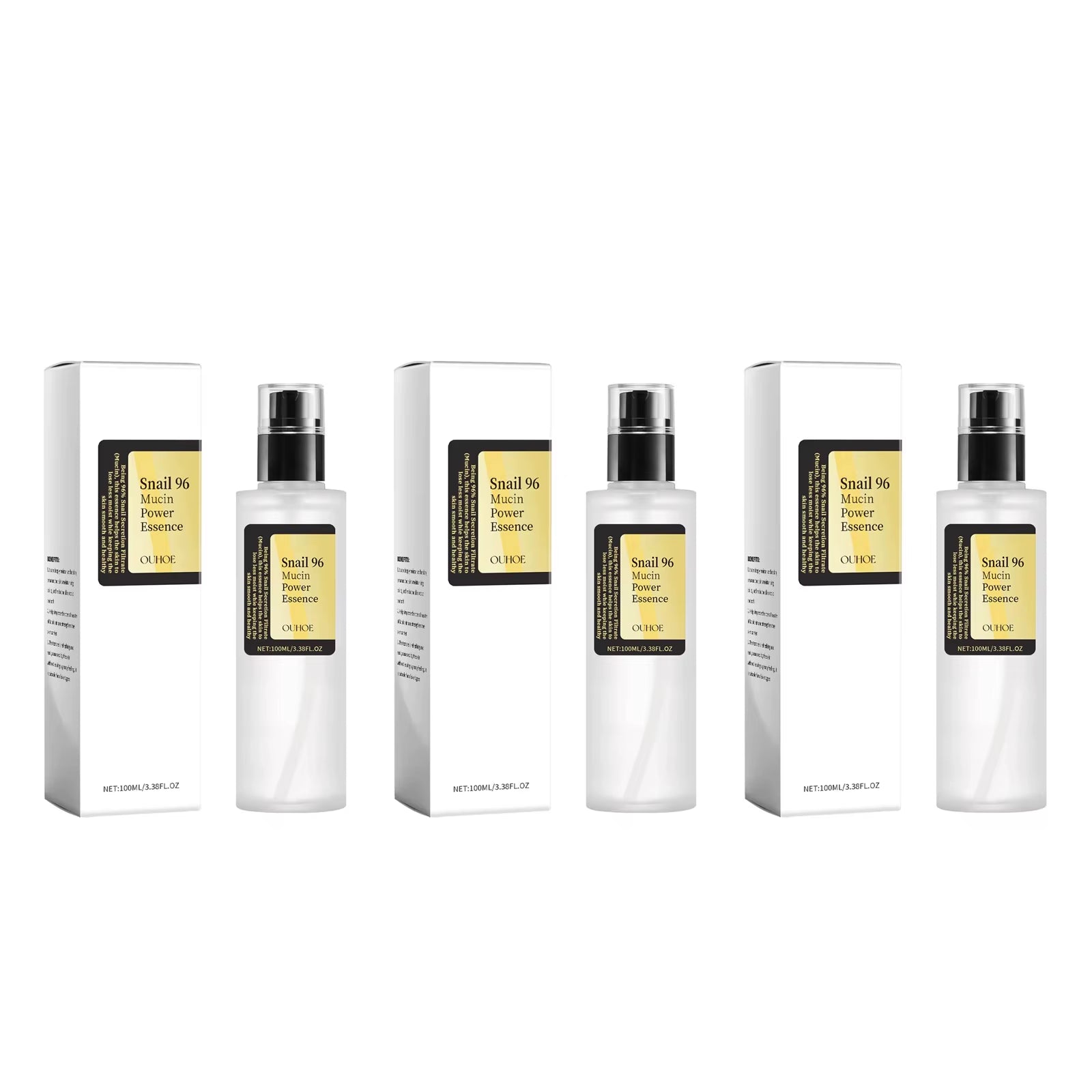 Snail 96 Mucin Power Essence Fading Fine Lines Moisturizing Lifting Firming Smoothing Nourishin Brightening Skin Care